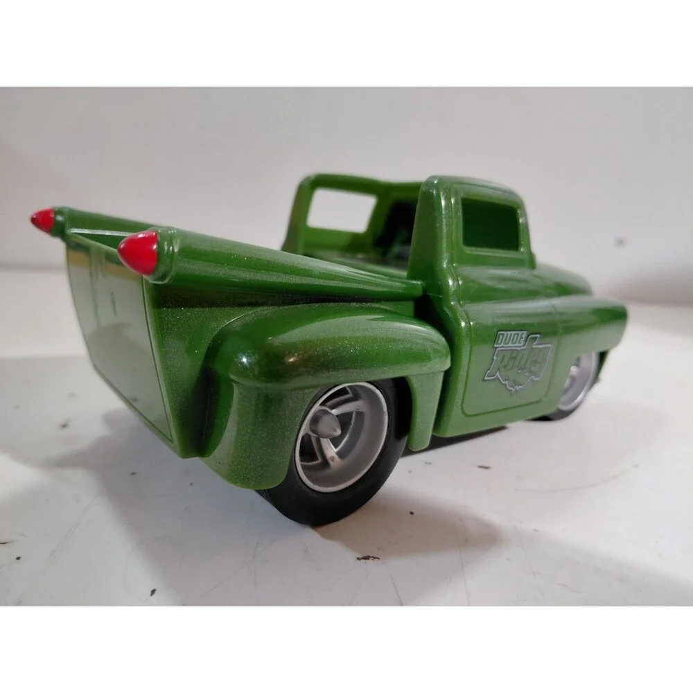 X Concepts Dude Rides Green Plastic Pickup Truck